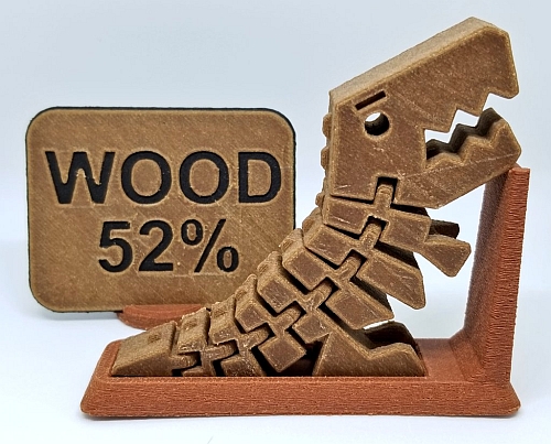 木粉52%PPフィラメントW418 造形品